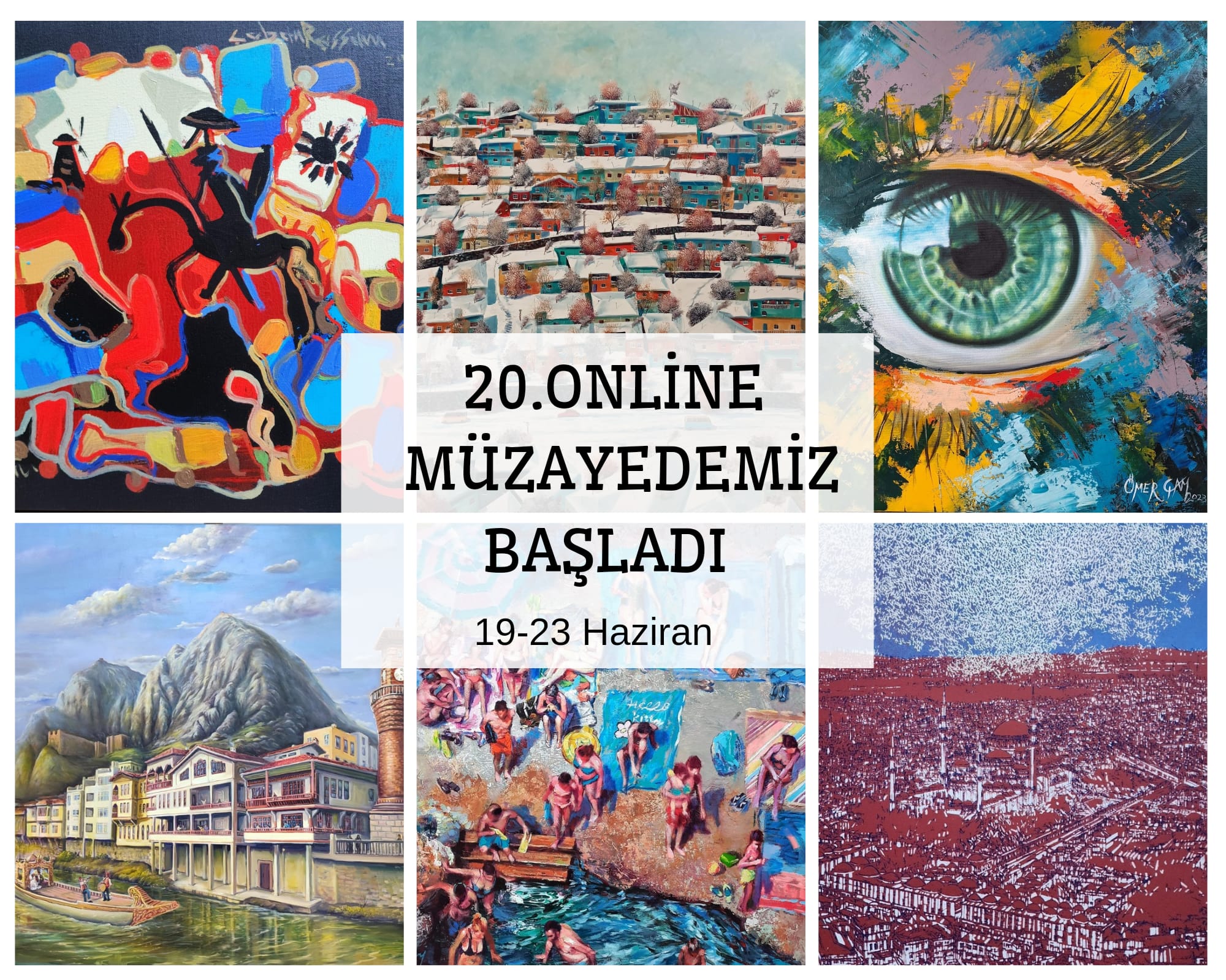 19/23 Haziran Bayram Müzayedesi İçin Tıklayın! - KUZGUN ART GALERY