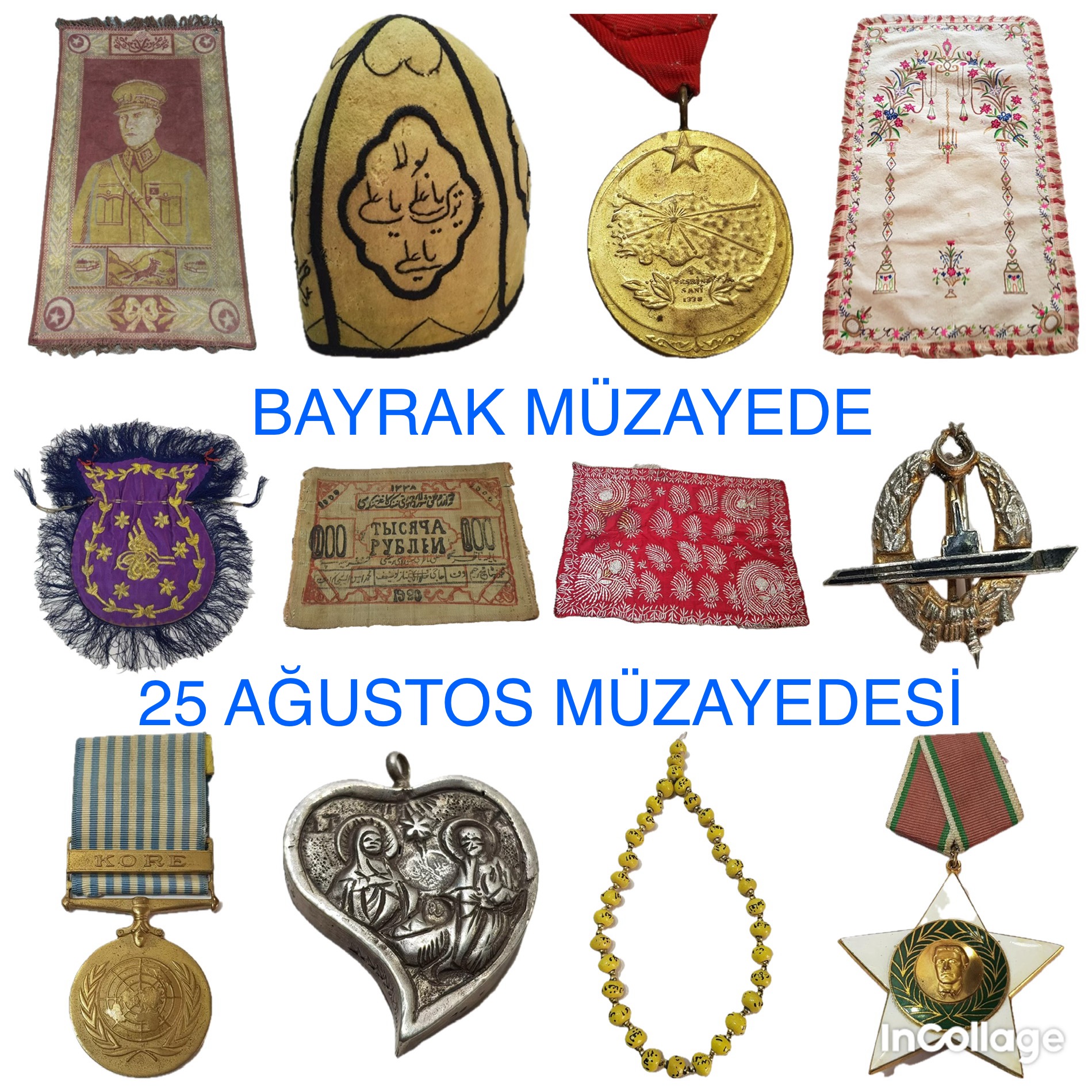 25 AĞUSTOS MÜZAYEDESİ - Bayrak Müzayede