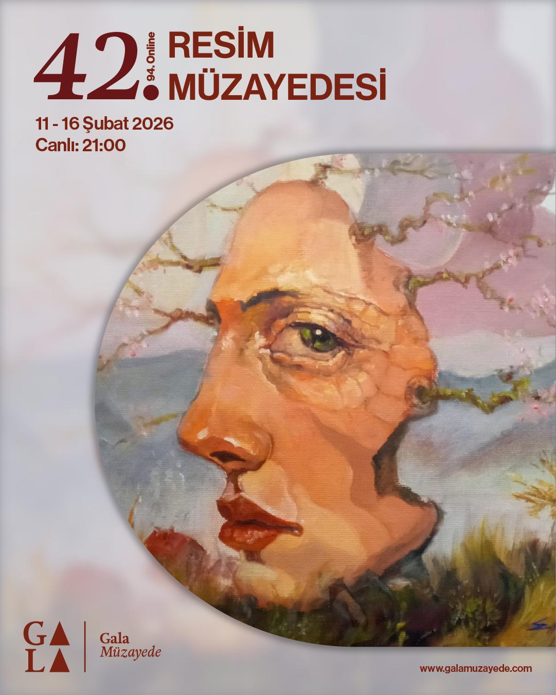 94. online 42. Resim Müzayedesi - Gala Müzayede